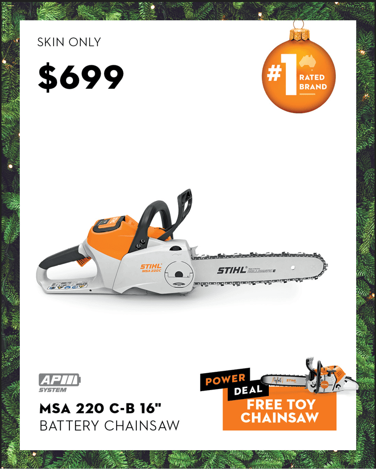 Motosega a Batteria MSA 220 C-B LAMA 40 CM STIHL